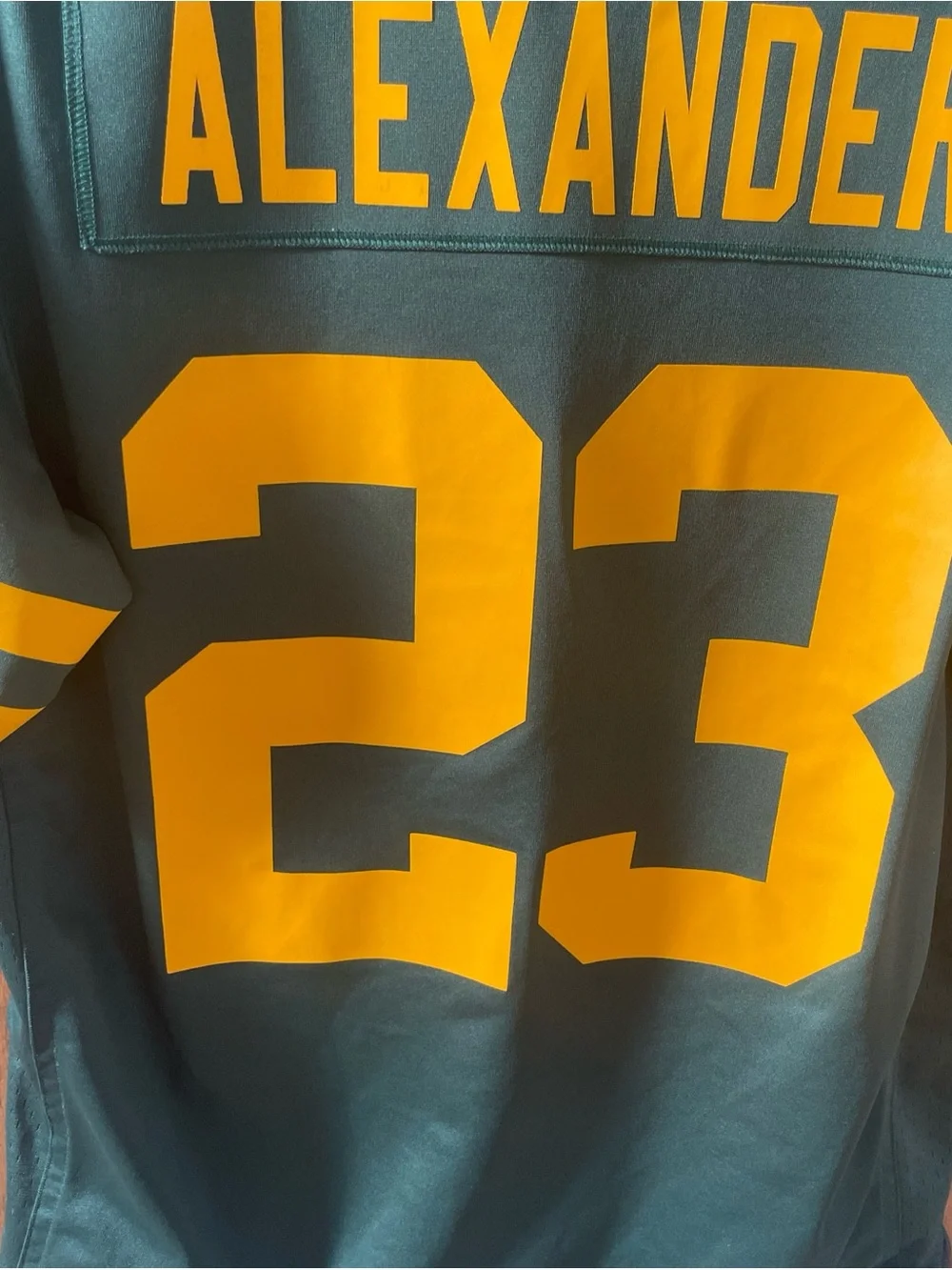 Nike Retro NFL Green Bay Packers Football Jersey Mens Small #23- Jaire Alexander